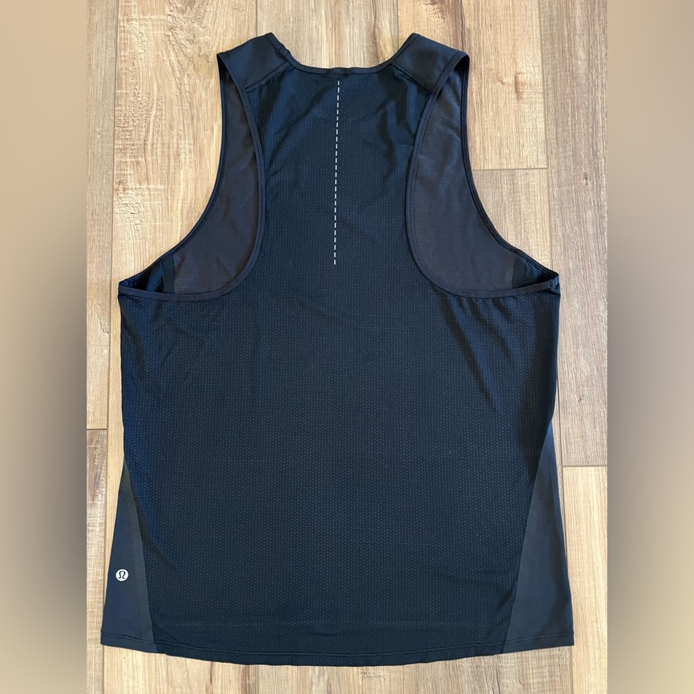 Lululemon All Terrain Tank Top Black Men Size Large